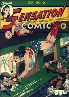 Sensation Comics #10. Click for current values.