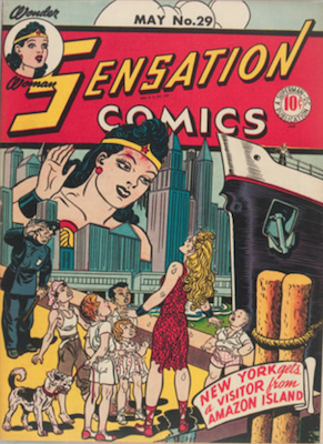 Sensation Comics #29. Click for current values.