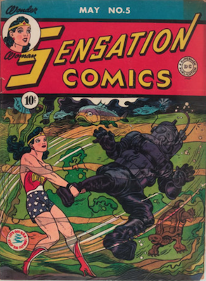 Sensation Comics #4. Click for current values.