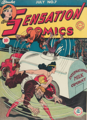 Sensation Comics #7. Click for current values.