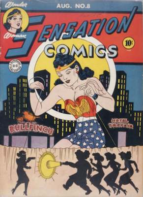 Sensation Comics #8. Click for current values.