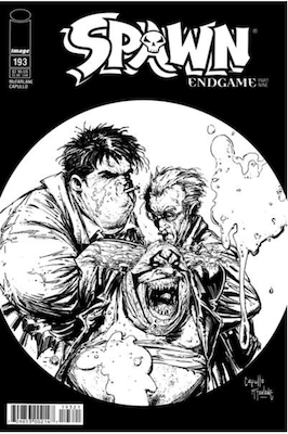 Spawn #193 (B&W cover). Click for values. Spawn #193 (B&W cover). Click for values.