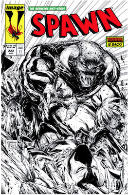 Spawn #222 (McFarlane B&W). Click for values. Spawn #222 (McFarlane B&W). Click for values.