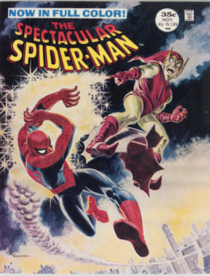 Spectacular Spider-Man Magazine #2: Full color, Green Goblin story. Click for values