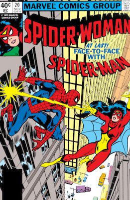 Spider-Woman #20. Click for values.