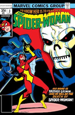 Spider-Woman #3. Click for values.