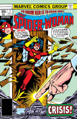 Spider-Woman #7. Click for values.