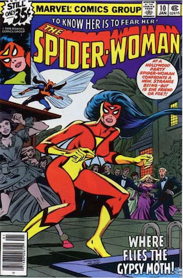Spider-Woman #10. Click for values.