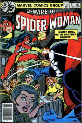 Spider-Woman #11. Click for values.