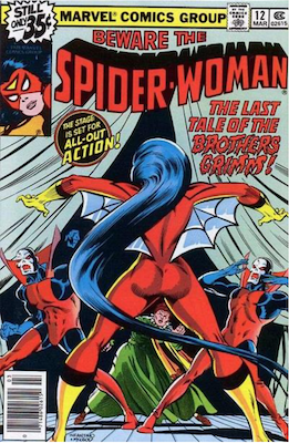 Spider-Woman #12. Click for values.