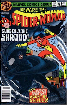 Spider-Woman #13. Click for values.