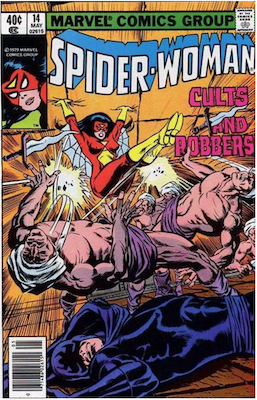 Spider-Woman #14. Click for values.