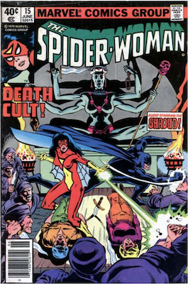 Spider-Woman #15. Click for values.