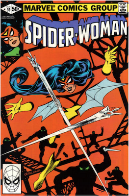 Spider-Woman #39. Click for values.