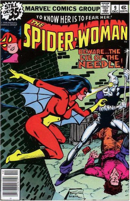 Spider-Woman #9. Click for values.