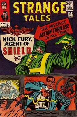 Strange Tales #135: First appearance of Nick Fury, Agent of SHIELD. Click for values