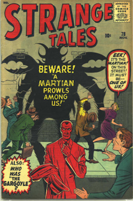 Strange Tales 78: another Ant-Man prototype issue. Click for value