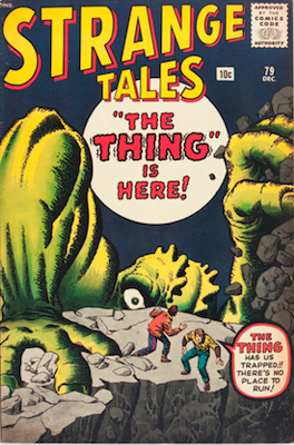 Strange Tales 79: Dr Strange tryout issue. Click for value