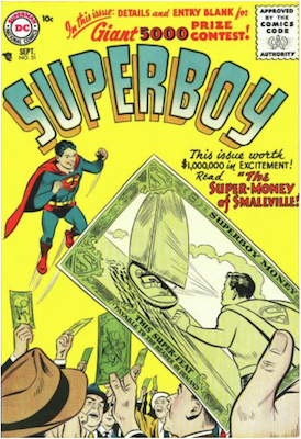 Superboy #51. Click for current values.