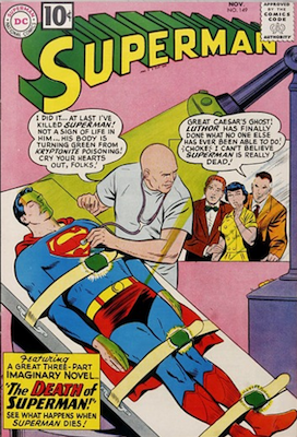 Superman #149: Death of Superman issue