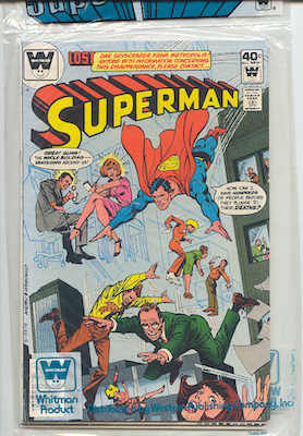 Superman in bag. Click for current values.