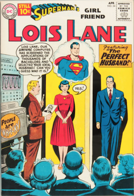 Superman's Girlfriend Lois Lane #24. Click for current values.