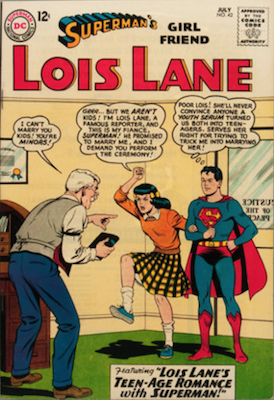 Superman's Girlfriend Lois Lane #42. Click for current values.