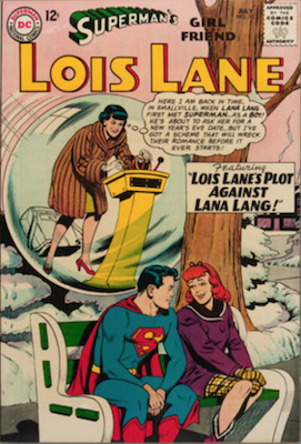 Superman's Girlfriend Lois Lane #50. Click for current values.