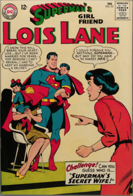 Superman's Girlfriend Lois Lane #55. Click for current values.