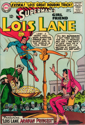 Superman's Girlfriend Lois Lane #58. Click for current values.