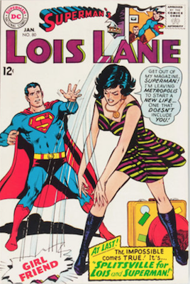 Superman's Girlfriend Lois Lane #80. Click for current values.