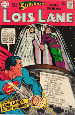 Superman's Girlfriend Lois Lane #90. Click for current values.
