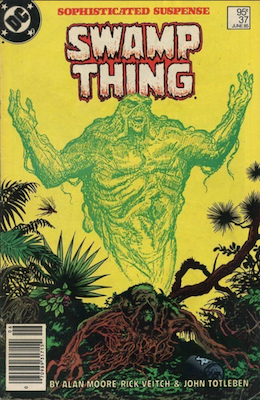 Saga of the Swamp Thing #37 (1985): First Appearance, Hellblazer (John Constantine). Click for value