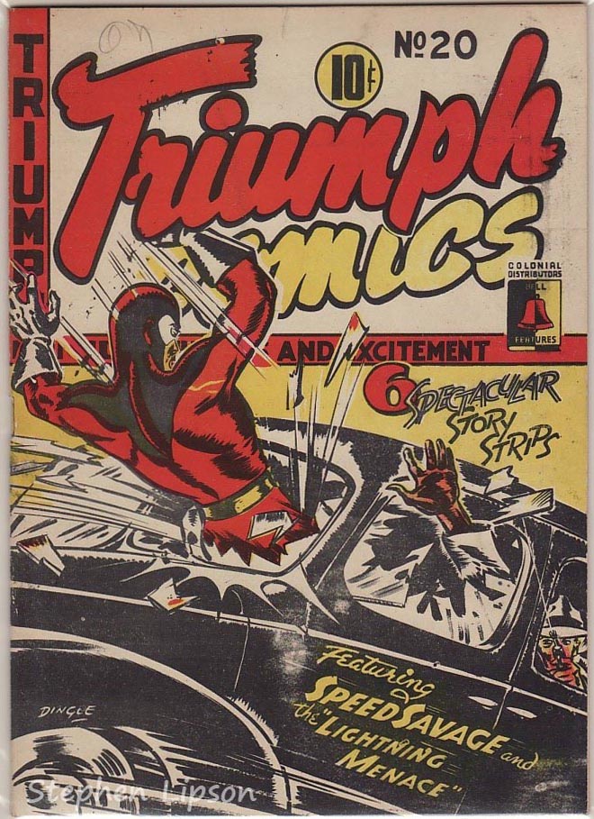 Bell Features Triumph Comics #20