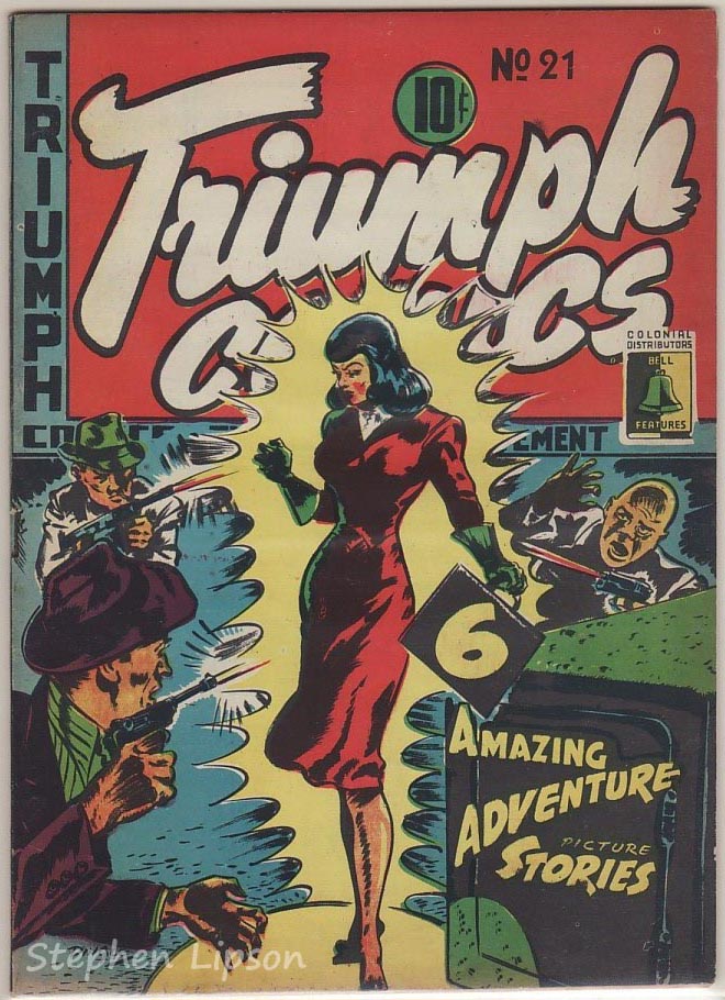 Bell Features Triumph Comics #21