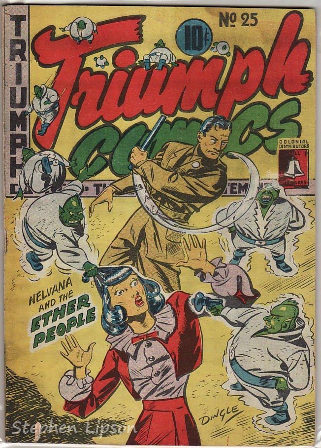 Bell Features Triumph Comics #25