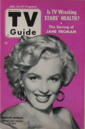 TV guide Volume 6 #4: New England edition: Marilyn Cover. Click for values