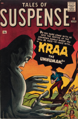 Tales of Suspense #18. Click for current values.