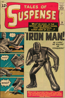 Tales of Suspense #39. Click for current values.