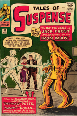 Tales of Suspense #45, 1st Pepper Potts