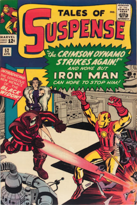 Tales of Suspense #52: First appearance of Black Widow. Click for values