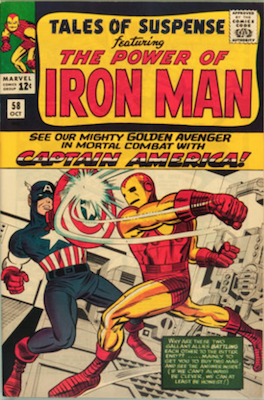 Tales of Suspense #58. Click for current values.