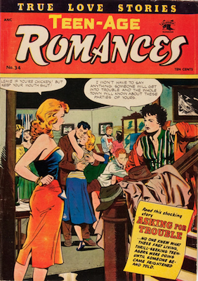 Teen-Age Romances #34, Matt Baker. Click for values