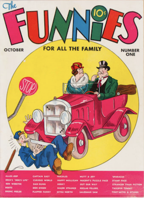 Funnies #1 (1936). Dell Comics. Click for values