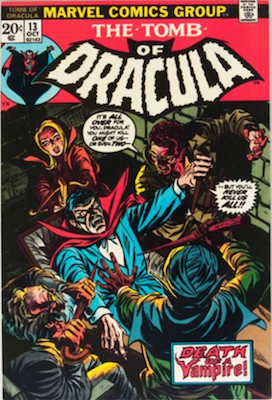 Tomb of Dracula #13: Click Here for Values