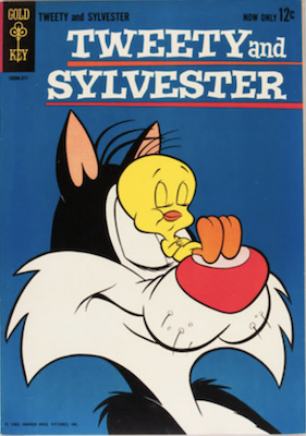 Tweety and Sylvester #1 (1963), Gold Key. Click for values