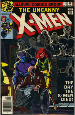 Uncanny X-Men #114, 1st 'Uncanny' in title. Click for values
