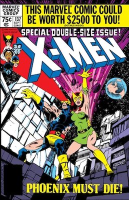 Uncanny X-Men #137: 'Death' of Phoenix. Click for values