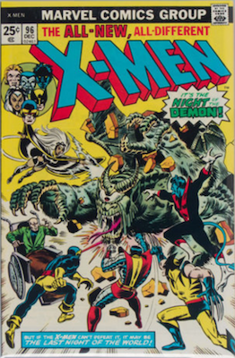 Uncanny X-Men #96: 1st appearance of Moira MacTaggert. Click for values