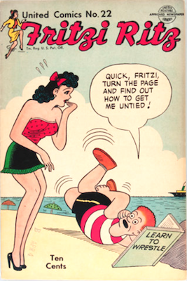 United Comics #22 (1952): Early Peanuts appearance. Click for values